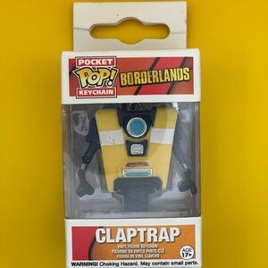 Funko Pocket Pop Claptrap Keychain Borderlands Figure NIB